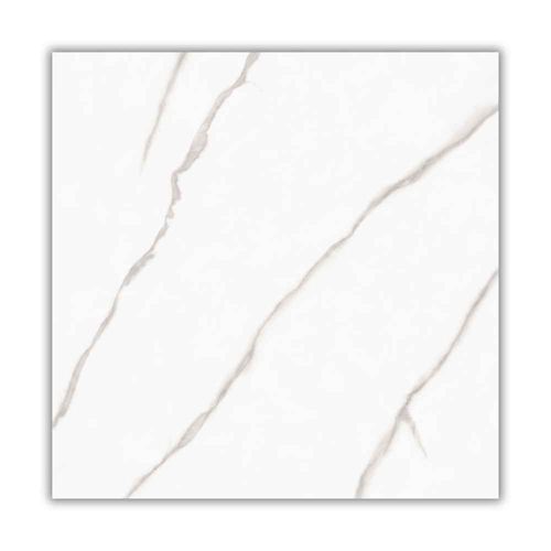 Porcelanato Carrara Borda Reta Polido Branco 60,5x60,5cm 1,83m2