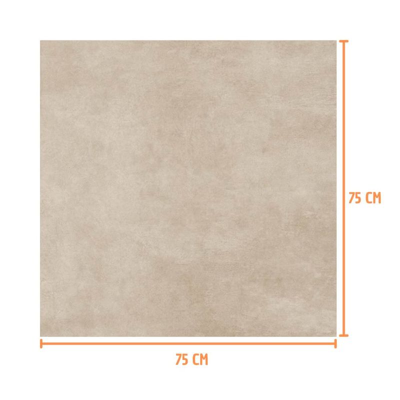Porcelanato-Detroit-Sand-Borda-Reta-Polido-Bege-75x75cm-169m2