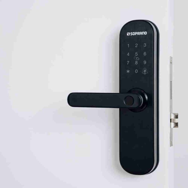 Fechadura-Digital-de-Embutir-com-Biometria-e-Wifi-FEB505-Preto