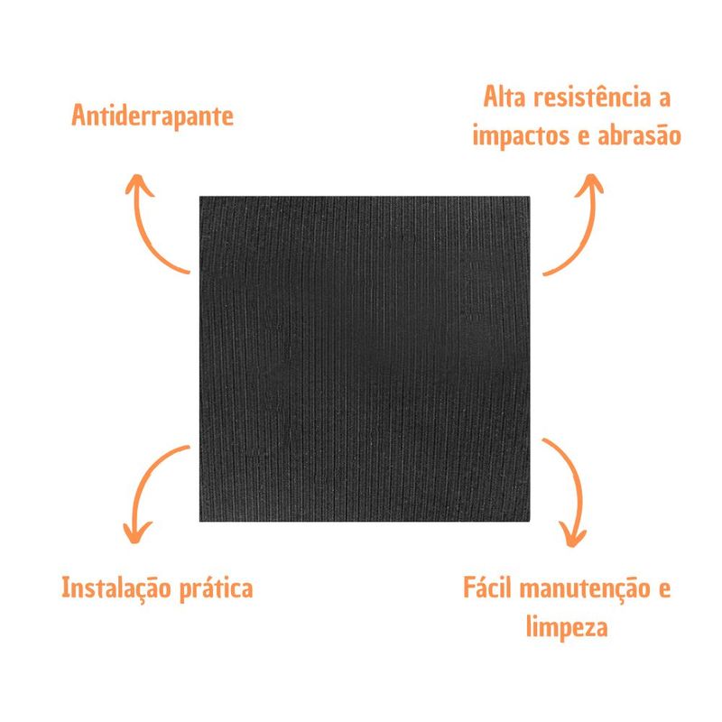 Piso-Emborrachado-Frisado-Preto-4mm-50x50cm