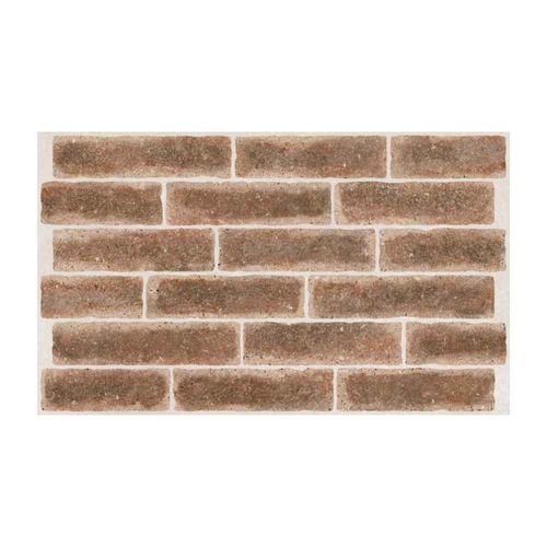 Revestimento Connect Terracota Bold Acetinado Marrom 34x58cm 1,52m2