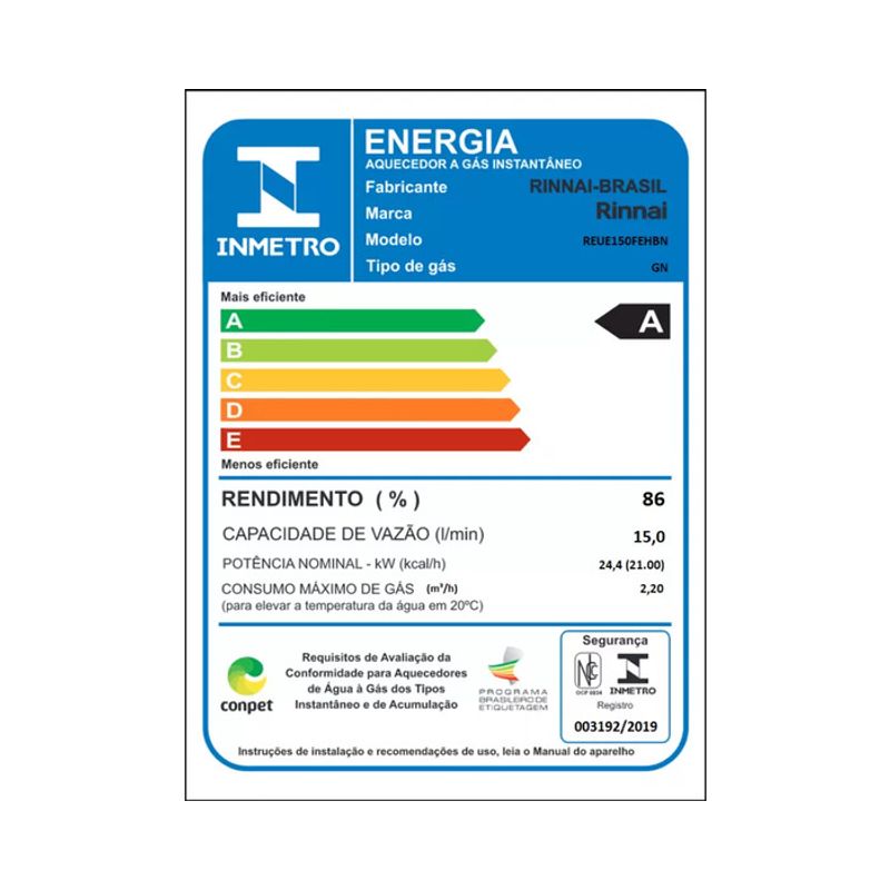 Aquecedor-de-Agua-a-Gas-GN-15L-E15-Inox-FEHGN8-Digital-Bivolt-Rinnai