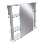 Espelheira-para-Banheiro-Vidro-e-Metal-New-Cris-Slipe-62cm-Incolor