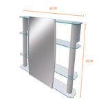 Espelheira-para-Banheiro-Vidro-e-Metal-New-Cris-Slipe-62cm-Incolor