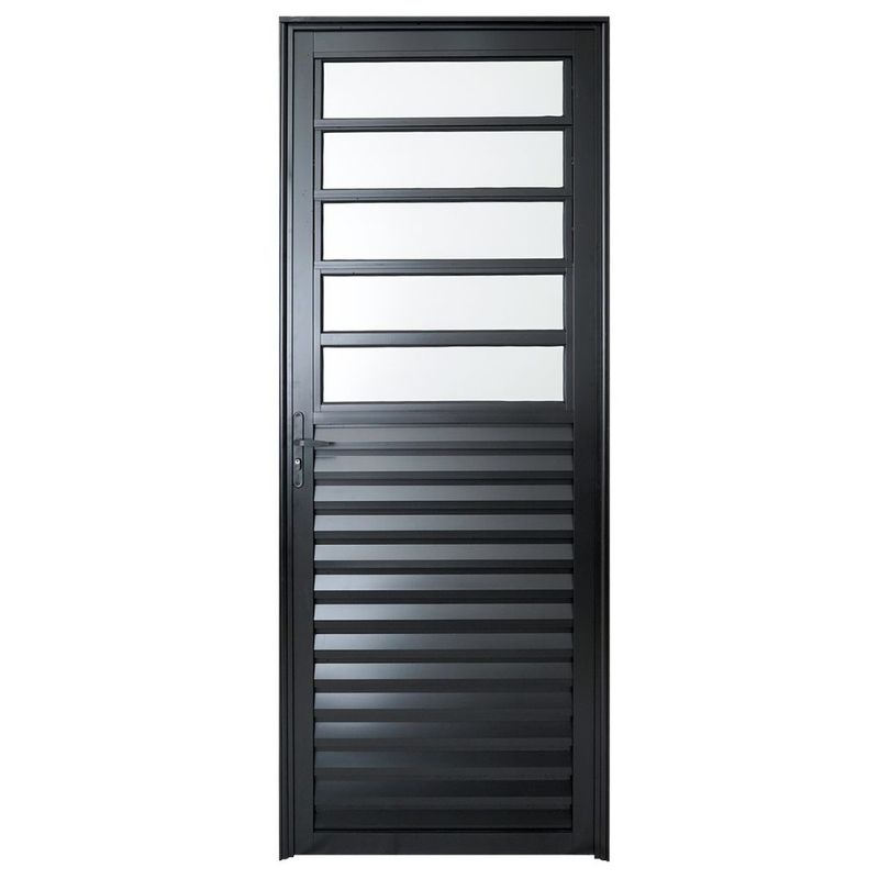 Porta-Basculante-Vidro-Boreal-Aluminio-Preto-Direito-210x80cm