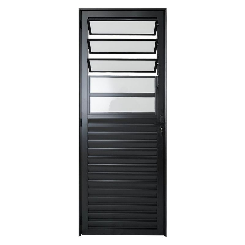 Porta-Basculante-Vidro-Boreal-Aluminio-Preto-Direito-210x80cm