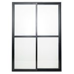 Porta-de-Correr-2-Folhas-Aluminio-Preto-210x120cm