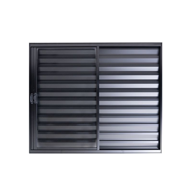 Veneziana-3-Folhas-sem-Grade--Aluminio-Preto-100x120cm