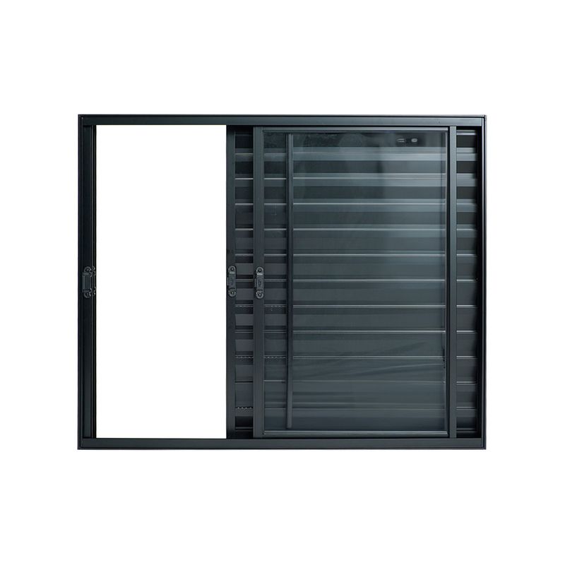 Veneziana-3-Folhas-sem-Grade--Aluminio-Preto-100x120cm