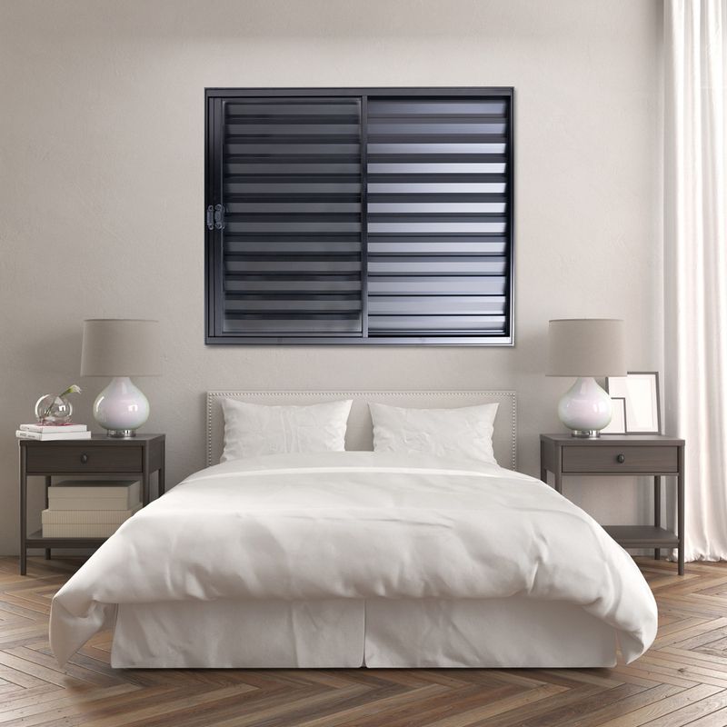 Veneziana-3-Folhas-sem-Grade--Aluminio-Preto-100x120cm