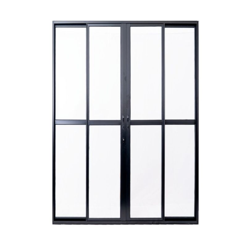 Porta-de-Correr-4-Folhas-Aluminio-Preto-210x200cm