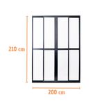 Porta-de-Correr-4-Folhas-Aluminio-Preto-210x200cm