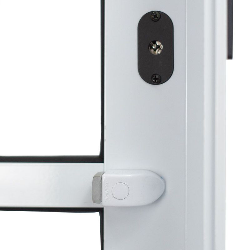 Porta-de-Correr-3-Folhas-Vidro-Liso-Aluminio-Branco-210x120cm