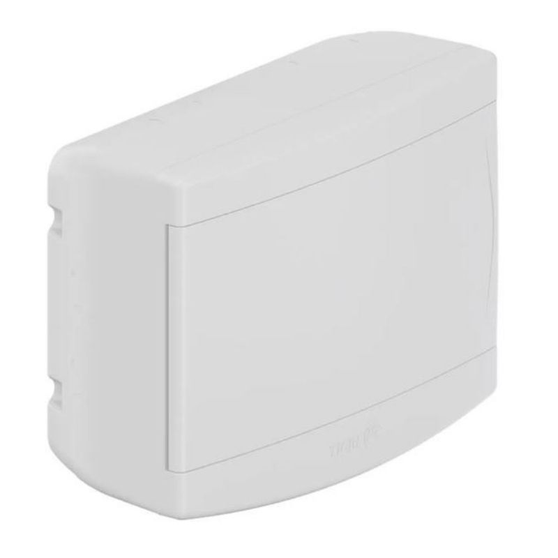 Quadro-PVC-Disjuntor-Sobrepor-sem-Barramento-para-6-8-Disj-Branco