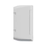 Quadro-PVC-Disjuntor-Sobrepor-sem-Barramento-para-6-8-Disj-Branco