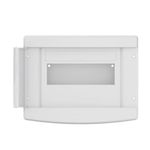 Quadro-PVC-Disjuntor-Sobrepor-sem-Barramento-para-6-8-Disj-Branco