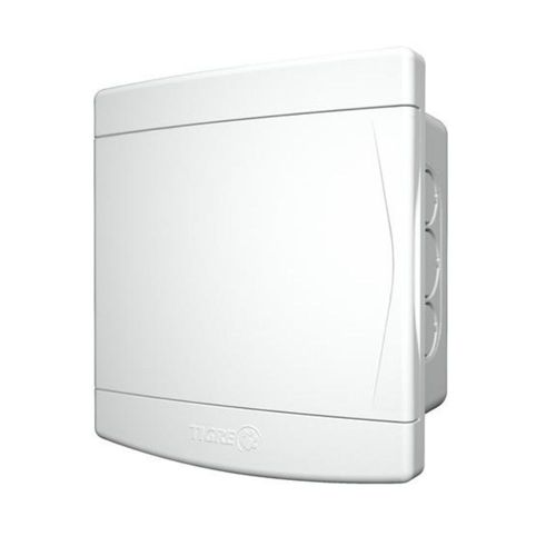 Quadro PVC Disjuntor Embutir sem Barramento para 3/4 Disj Branco