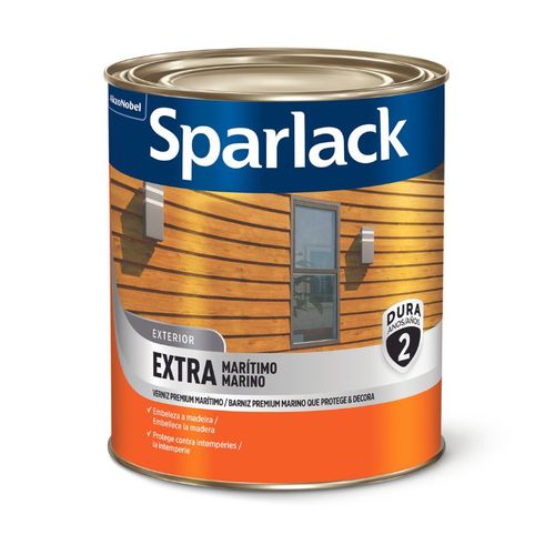 Verniz Premium Sintético Brilhante Extra Marítimo Incolor 0,9L Coral