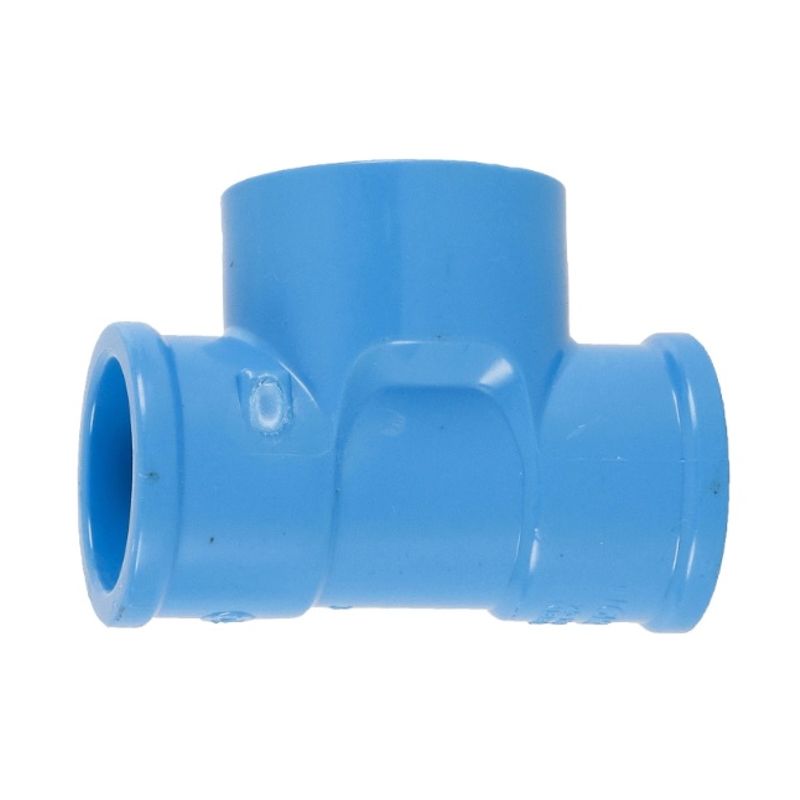 Te-Soldavel-com-Bucha-de-Latao-Azul-PVC-32mm-x-3-4--Tigre