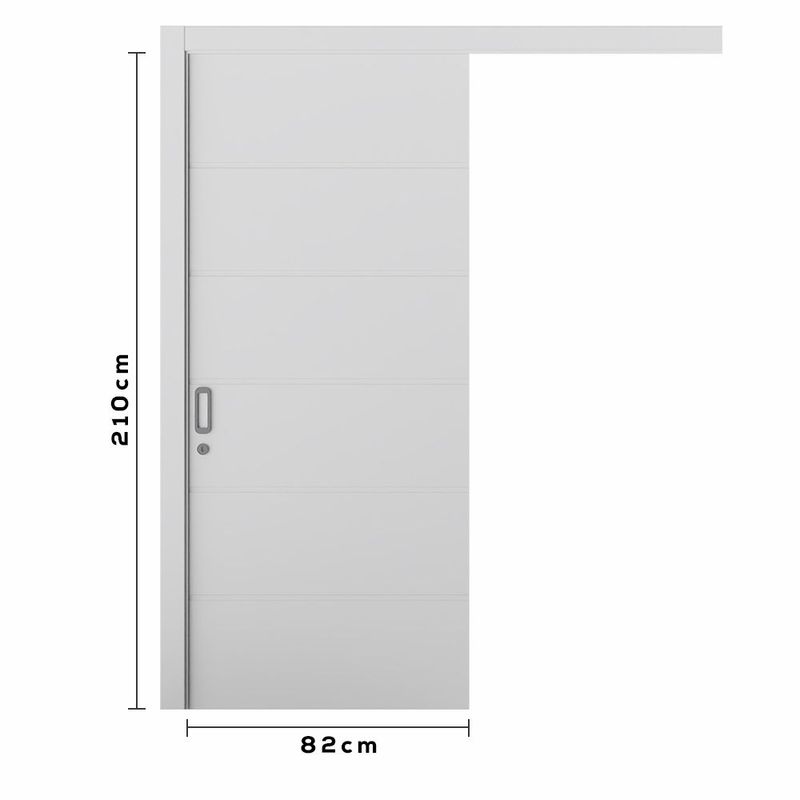 Kit-Porta-de-Correr-Bella-MDP-Branca-UV-Direito-Bt-16-210x82cm