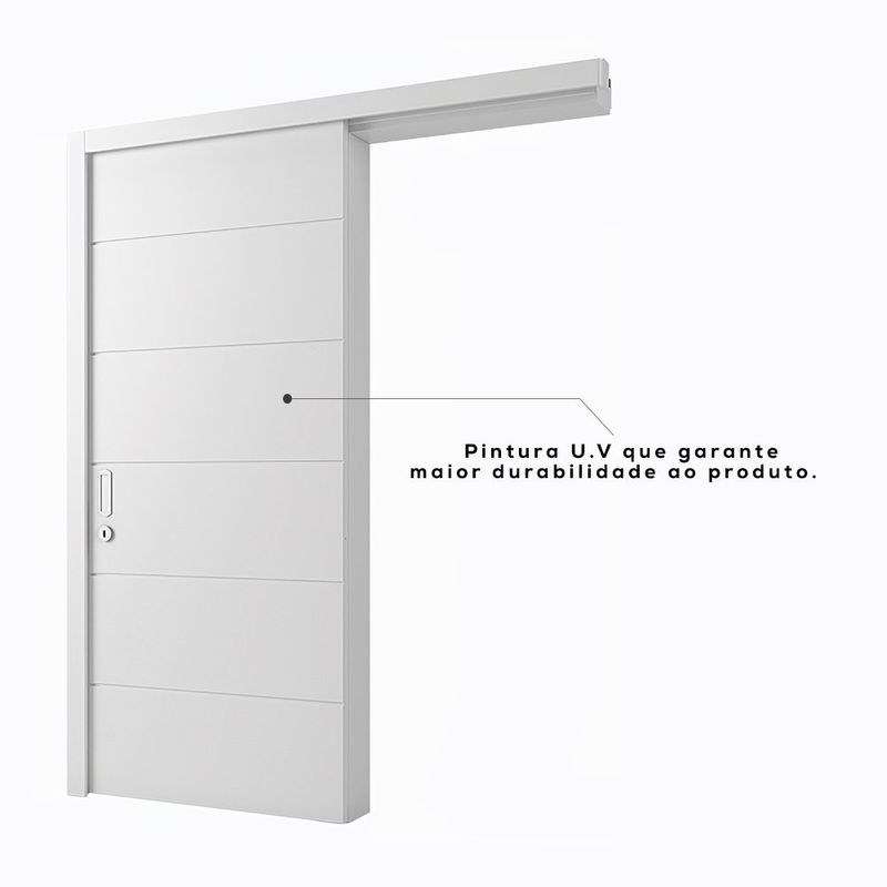 Kit-Porta-de-Correr-Bella-MDP-Branca-UV-Direito-Bt-16-210x82cm