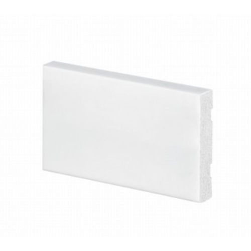 Guarnição Poliestireno Liso Branco 05x1,0x225cm