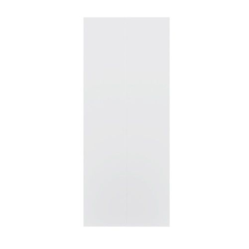 Porta Camarão Colméia Lisa Primer Branco com Ferragens 210x72cm