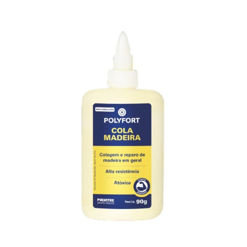 Cola-de-Madeira-Polyfort-Amarelo-90g-Pulvitec