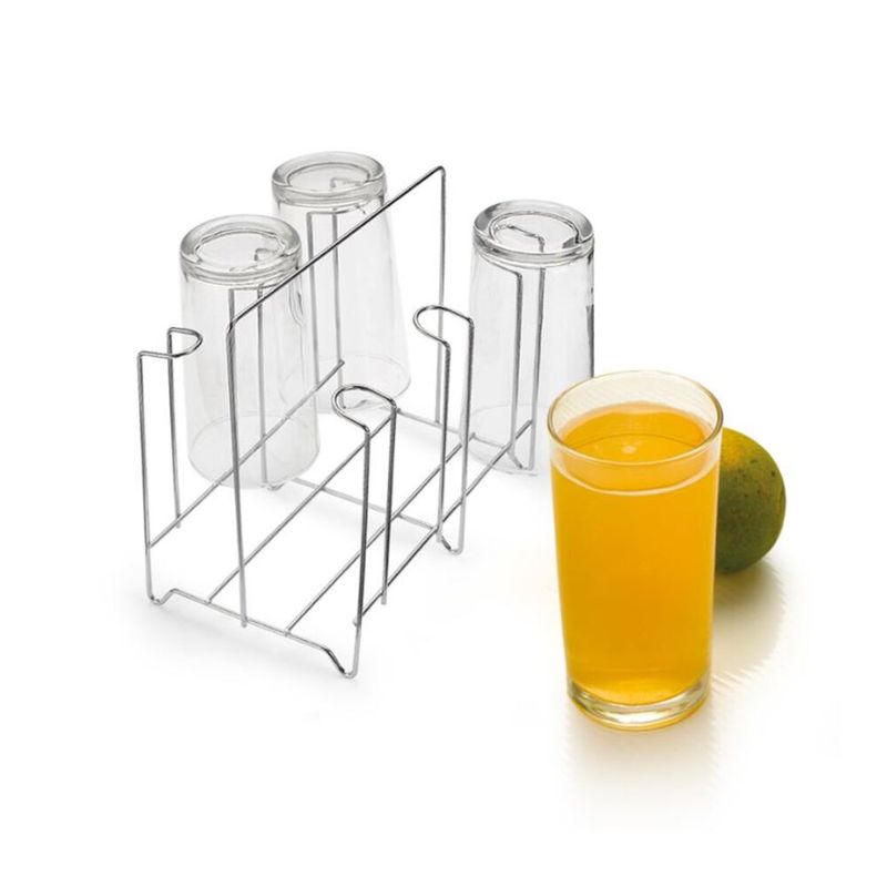 Porta-Copo-Cozinha-de-Mesa-com-Capacidade-para-6-Copos-Cromado