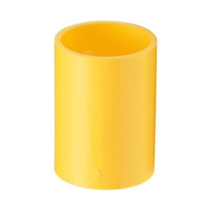 Luva-de-Pressao-para-Eletroduto-Flexivel-3-4--25mm-Amarela-Amanco