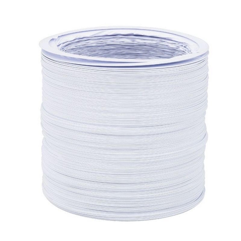 Tubo-Flexivel-Polywest-Branco-150mm-com-5-Metros