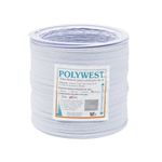 Tubo-Flexivel-Polywest-Branco-150mm-com-5-Metros