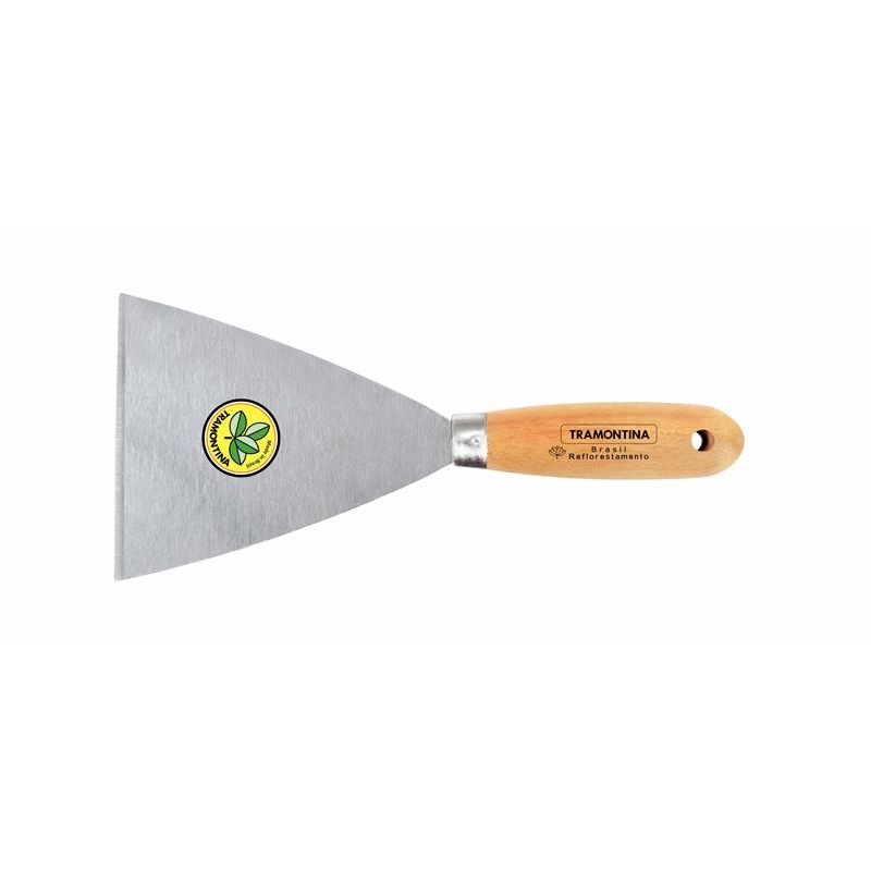 Espatula-Aco-Carbono-Cabo-Madeira-12cm-Tramontina