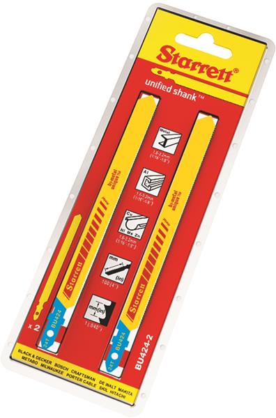 Lâmina de Serra Tico-Tico Bi-Metal 100x9,5mm 24 Dentes 2pcs Starrett