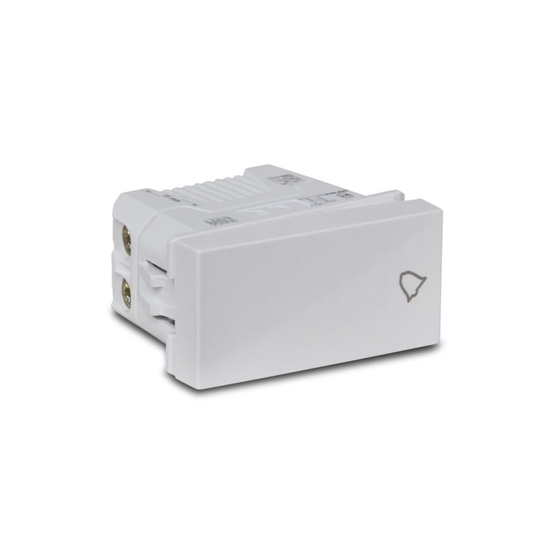 Modulo-Pulsador-para-Campainha-10A-250V-Branco-Orion