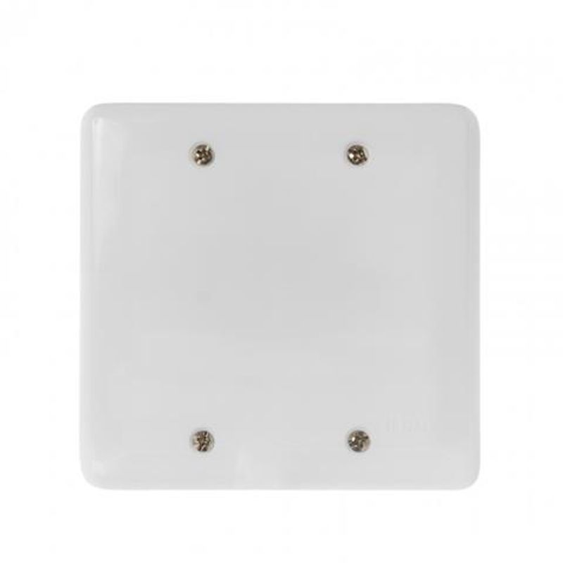 Placa-Cega-4x4-Branca-Stylus