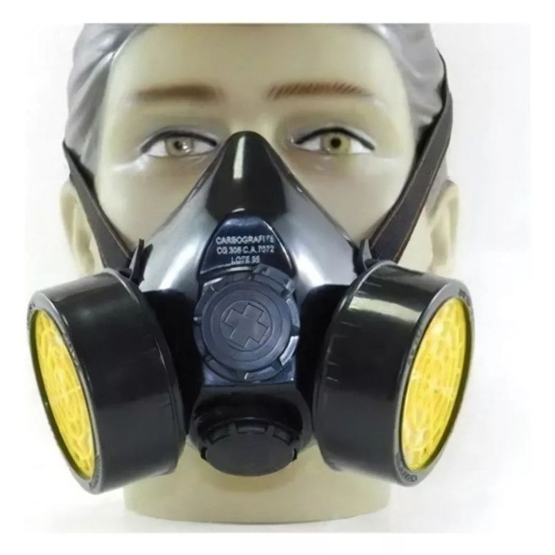 Respirador-semifacial-sem-Filtro-RC202-203-206-CG306-Carbografite