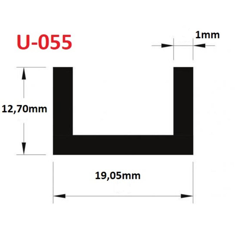 Perfil-U-Abas-Desiguais-127x1905x10mm--1-2x3-4--3m-Aluminio-Branco