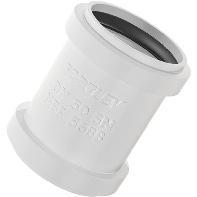 Luva-de-Correr-Esgoto-Serie-Normal-PVC-DN-100-Fortlev
