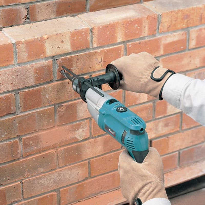 Furadeira-de-Impacto-5-8---16mm--1010W-HP2070X-c--Maleta-220V-Makita