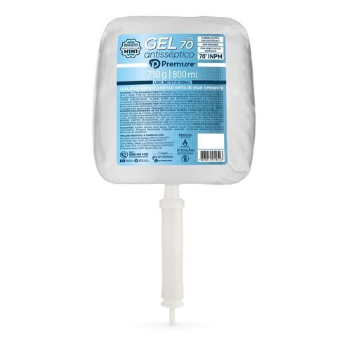 Refil Álcool Gel 70% 800ml