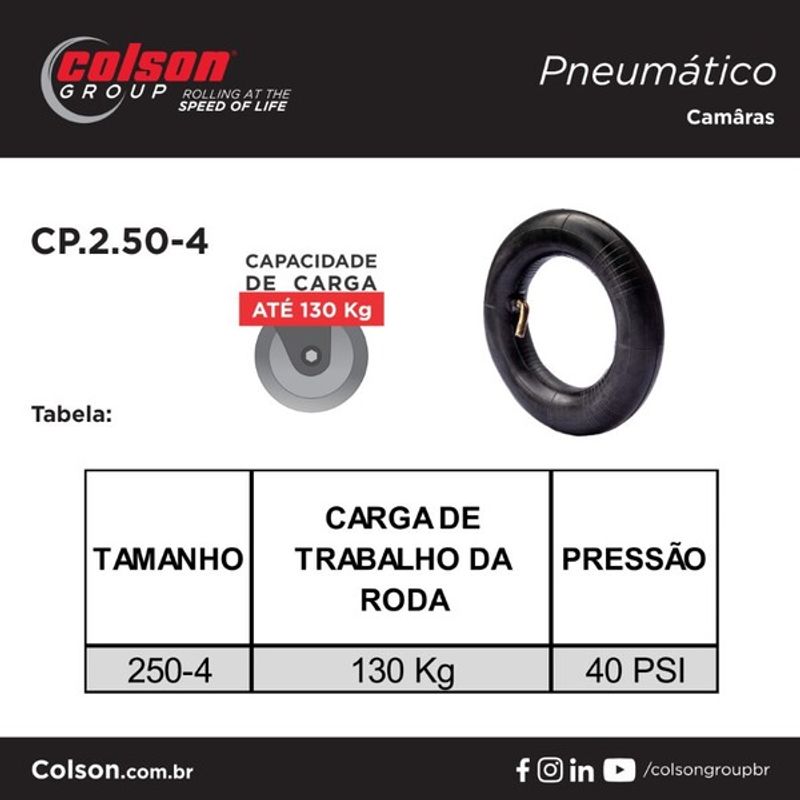Camara-de-Ar-250x4---9--40Psi-Capacidade-de-ate-110Kg