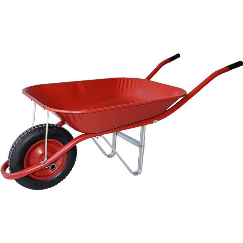 Carrinho-de-Mao-Aco-Gordini-Soft-PCI-Desmontado-Vermelho-45L-Esfera