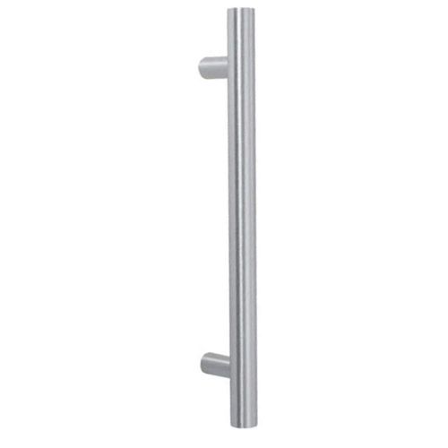 Puxador Tubular sem Friso 96mm Alumínio Acetinado