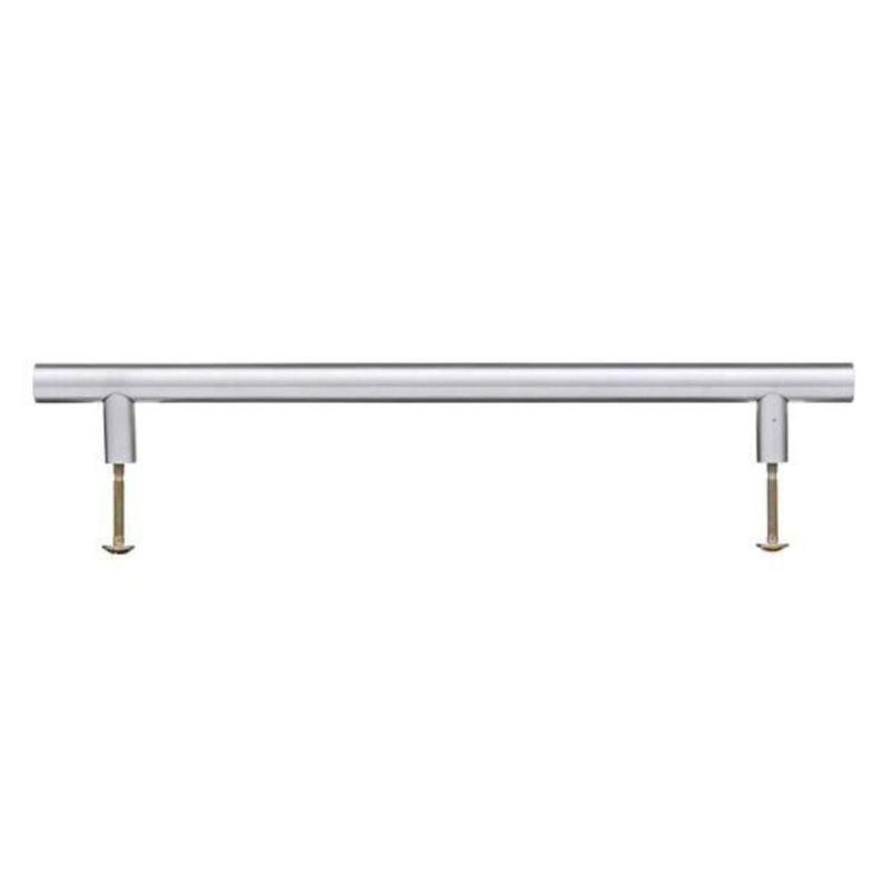 Puxador-Tubular-sem-Friso-256mm-Aluminio-Acetinado