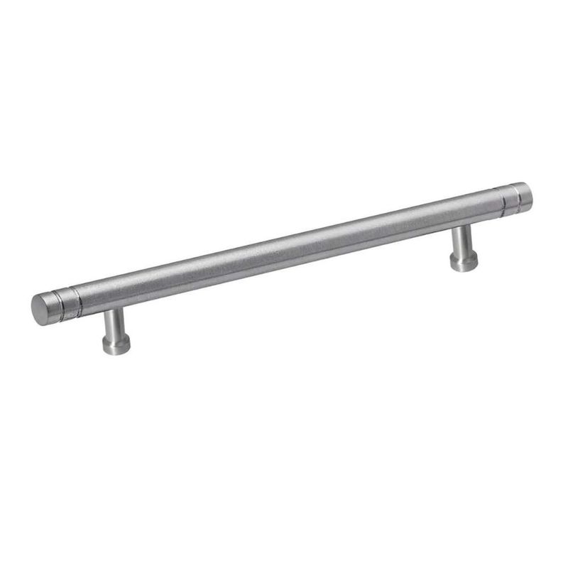 Puxador-Tubular-com-Friso-160mm-Aluminio-Acetinado