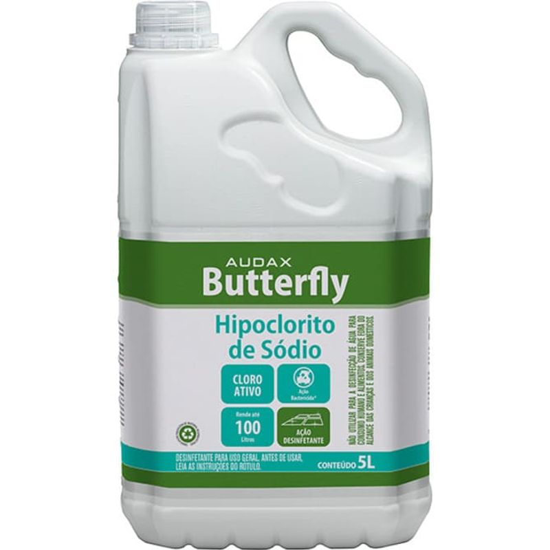 Cloro-Concentrado-Butterfly-5L-Audax