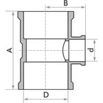 Te-de-Reducao-Soldavel-PVC-25mm-x-20mm-Fortlev