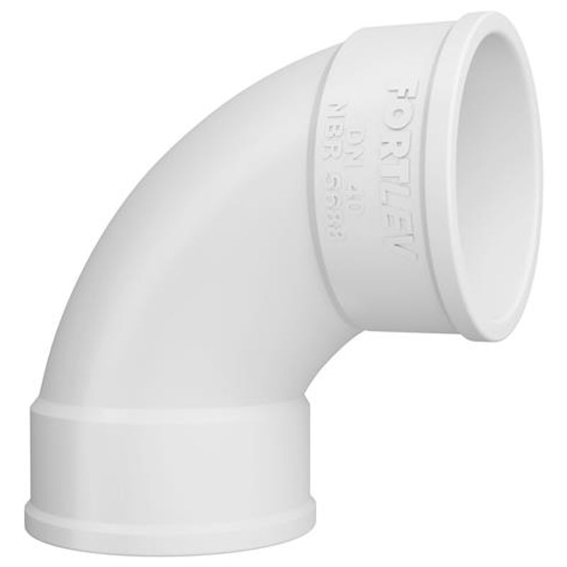 Curva-90-Curta-Esgoto-Serie-Normal-PVC-DN-40-Fortlev