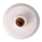 Plafonier-Plastico-Redondo-Foxlux-Soquete-Porcelana-1XE27-Branco